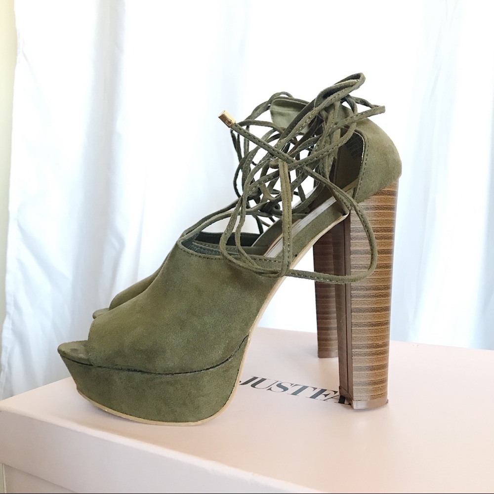 Justfab Y2K Platform heels